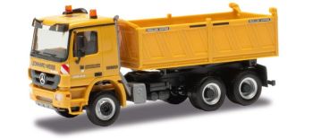 HER954549 - MERCEDES-BENZ Actros M 08 6x4 porteur benne LEONHARD WEISS