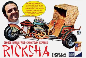 MPC965/12 - Ricksha - George Barris à assembler et à peindre