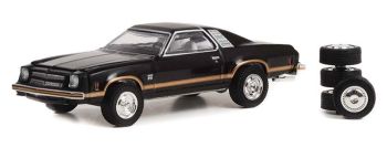 GREEN97130-B - CHEVROLET chevelle Laguna S3 1976 avec pneus de rechange de la série THE HOBBY SHOP sous blister