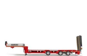 CON98040/01 - Porte engins GOLDHOFER 3 Essieux rouge
