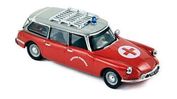 NOREV155052 - Citroën DS Break Rouge Ech:1/87