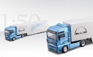 CON66158 - Camion MAN TGA XXL 5 STAR avec Semi Carénée