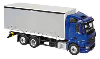 NZG881/20 - MERCEDES Antos FH 600M 3 Essieux Bachée "Bleu"