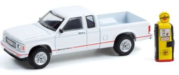 GREEN97120-D - GMC Sonoma ST avec pompe à essence Pennzoil Vintage 1991 THE HOBBY SHOP séries 12 sous blister
