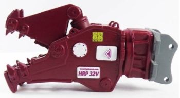 Pince à béton HYDRARAM HRP32VS attache 8 mm pour pelle de 25 à 35 Tonnes