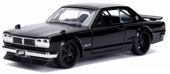 JAD99602 - NISSAN Skyline 2000 GT-R FAST & FURIOUS 1971 Noir
