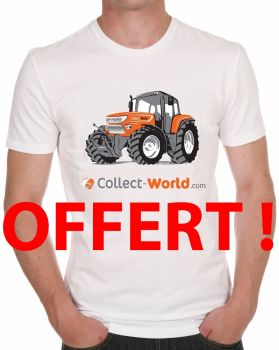 CWT01 - Offert par tranche de 100€ d'achat - Tee-Shirt Collect-World - TRACTEUR