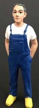 ADF32106 - Agriculteur en salopette