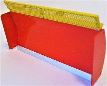 AGM05 - Lame à ensilage rouge et jaune - Artisanal