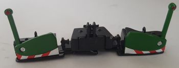 AGM17JD - Bumper Vert et Noir JOHN DEERE - Artisanal