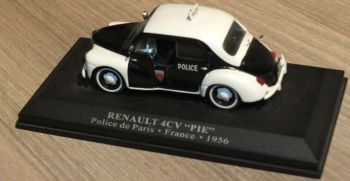 AKI0062 - RENAULT 4CV Pie Police de Paris (1956)