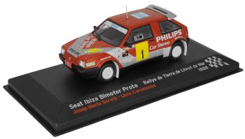 AKI0067 - SEAT Ibiza Bimotor Proto #1 rallye de Tierra de Lloret de Mar 1988 Josep Maria Servia / Liuis Corominas