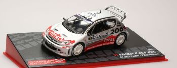 AKI0068 - PEUGEOT 206 WRC Champion Rally Cars (2002)
