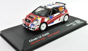 AKI0071 - CITROEN C2 S1600 #42 rallye Mexico 2008 Sébastien Ogier / Julien Ingrassia