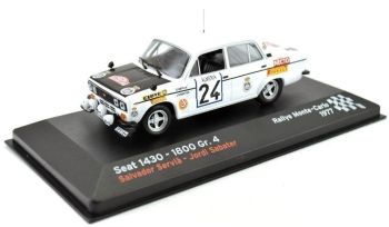 AKI0090 - SEAT 1430 1800 Gr. 4 #24 Salvador Servia / Jordi Sabater rallye de MONTE CARLO 1977