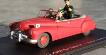 AKI0119 - Le Secret de L'espadon- Buick cabriolet BLAKE et MORTIMER