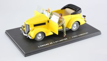 AKI0120 - L’énigme de l’Atlantide-FORD cabriolet BLAKE et MORTIMER