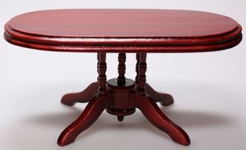 AKI0184 - Table de salon miniature pour maison de poupée dimension L13,7 x P7,5 x H6,4 cm