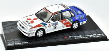 AKI0209 - MITSUBISHI Galant VR-4 #19 rallye Rac 1989 P.Airikkala / R.McNamee