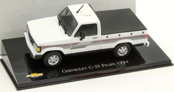 AKI0213 - CHEVROLET C-20 Picade De Luxe 1994 pick-up blanc