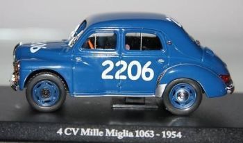 AKI0099 - RENAULT 4 CV "Mille Miglia 1063" (1954)