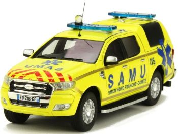 ALARME0006 - FORD Ranger Pick-up SAMU SMUR 90 Nord Franche Comté double cabine limité à 250 exemplaires