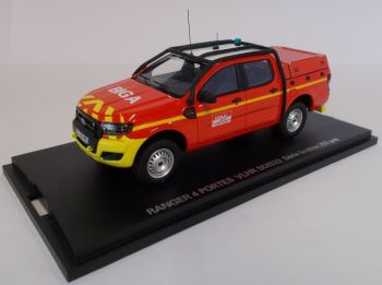 ALARME0018 - FORD Ranger pompier double cabine 4 portes VLHR BIGA SDIS 33 limité à 250 exemplaires