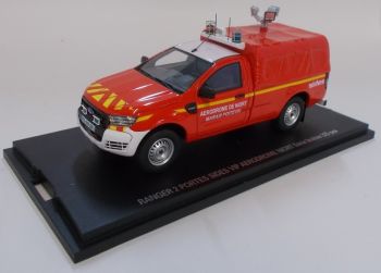 ALARME0035 - FORD RANGER pompier SIDES VIP pick-up bâché 2 portes Aérodrome de Niort Marais Poitevin limité à 325 exemplaires