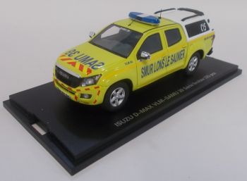 ALARME0027 - ISUZU D-MAX VLM SAMU 39 SMUR Lons Lesaunier limité à 325 exemplaires