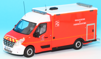 ALERTE0035 - RENAULT Master III pompier caisson VSAV 77 Seine et Marne Chelles
