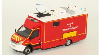 ALERTE0056 - IVECO Daily pompier VPC poste de commandement SDIS 95 Val d'Oise limité à 400 exemplaires