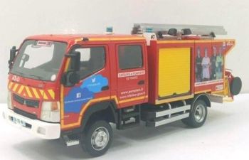 ALERTE0067B - MITSUBISHI FUSO Canter Gallin CCRL TDF pompier 2017 limité à 320 exemplaires