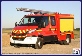 ALERTE0093 - IVECO Daily 2014 pompier double cabine GIGAMEX VIP