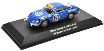 ATL2235002 - ALPINE RENAULT A110 #61 24h du Mans 1968 de la saga Gordini