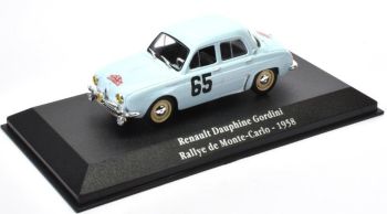 ATL2235012 - RENAULT Dauphine Gordini #65 rallye Monté Carlo 1958 de la saga Gordini
