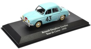 ATL2235024 - RENAULT Dauphine Gordini #43 Tour de Corse 1959 de la saga Gordini