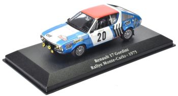 ATL2235025 - RENAULT 17 Gordini #20 rallye Monté Carlo 1975 de la saga Gordini