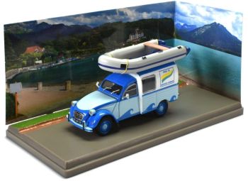 ATL2428005 - CITROEN 2CV AKS400 Centre Nautique plage de Rospico de la série les petits utilitaires des artisans et commerçants