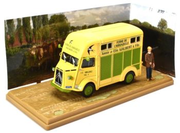ATL2428009 - CITROEN Type H transport d'animaux Ferme des Hirondelles Annie et Elis Ajalbert & fils de la série les petits utilitaires des artisans et commerçants