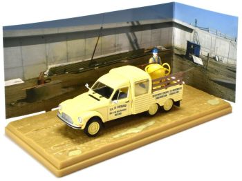 ATL2428023 - CITROEN Acadiane pick-up 6 roues Maçonnerie N.Pochard de la série les petits utilitaires des artisans et commerçants