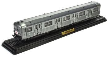 ATL2434009 - Remorque d'extrémité ZRABx-15101 première et seconde classe grise inox pour automotrice Type ZBD-5101 SNCF de la série Les Automotrices des Réseaux Français machine non-fonctionnel