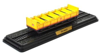 ATL2434013 - Remorque voyageur ZR-20033 ouverte pour automotrice Type Z-105 SNCF Du Train Jaune de la série Les Automotrices des Réseaux Français non-fonctionnel