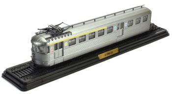 ATL2434017 - Automotrice Type Z-3701 BUDD SNCF grise inox première et seconde classe de la série Les Automotrices des Réseaux Français machine non-fonctionnel