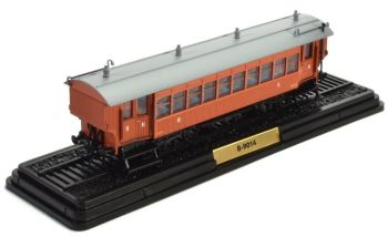 ATL2434030 - Automotrice Type B-9014 réseu banlieu Ouest parisienne seconde classe rouge de la série Les Automotrices des Réseaux Français machine non-fonctionnel