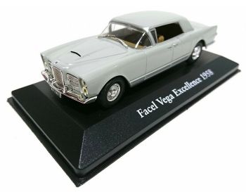 ATL2891003 - FACEL VEGA Excellence 1958 berline 4 portes grise série Mes Voitures Mythiques