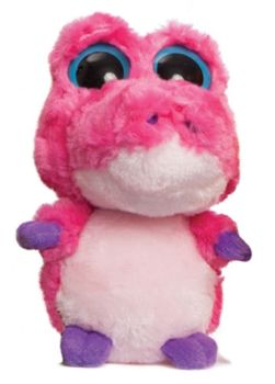 AUR60211 - Peluche YOOHOO et ses amis - Alligator rose 12.5 cm