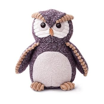 AUR60623 - Peluche Fabbies Hibou - OSCAR 28 cm