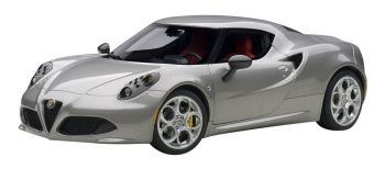 AUT70187 - ALFA ROMEO 4C Gris Métallic Ech:1/18