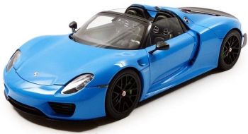 AUT77924 - PORSCHE 918 Spyder bleue riviera