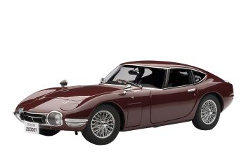AUT78745 - TOYOTA 2000 GT Coupé (1967) Bordeau Ech:1/18